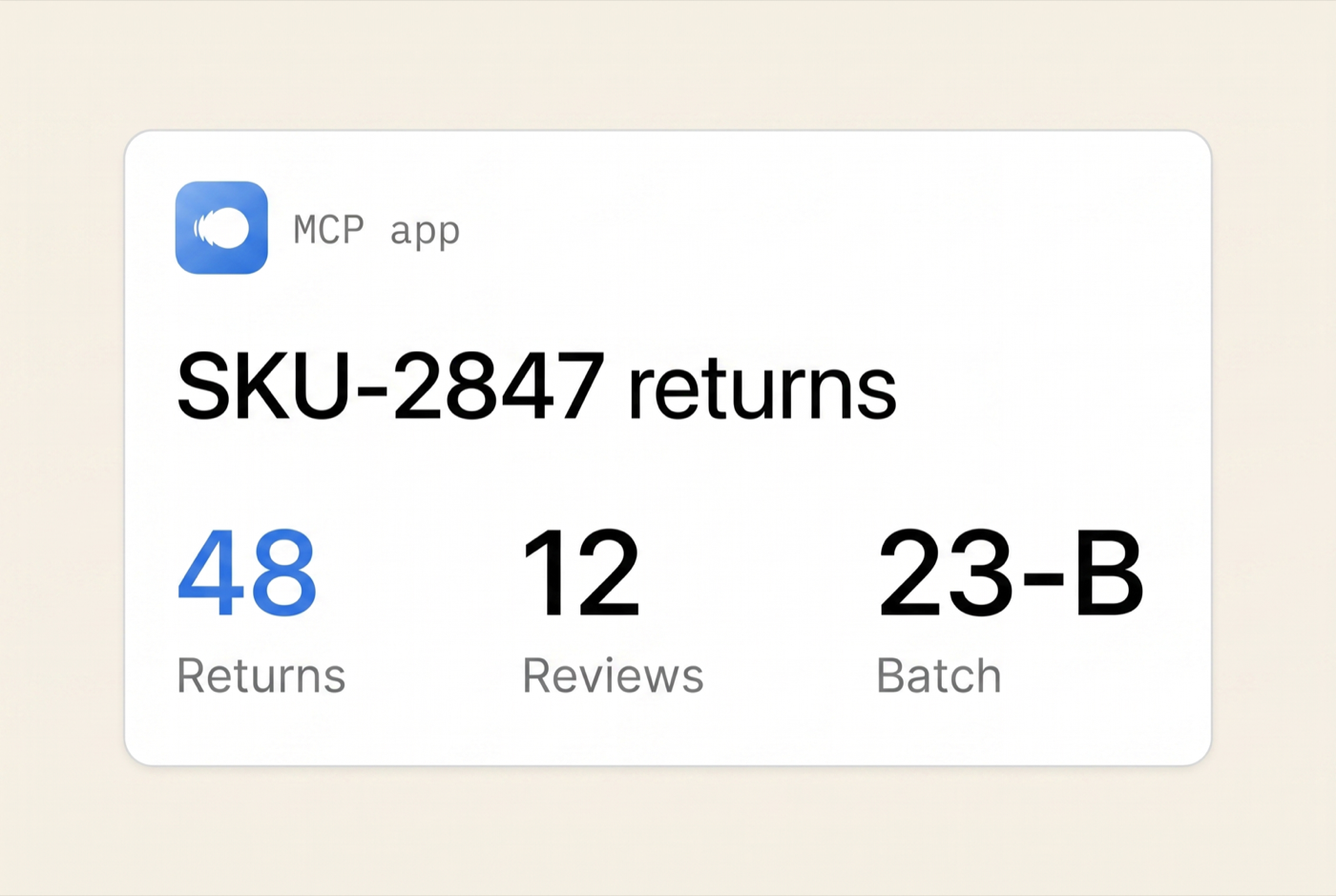 Rich output, inline
