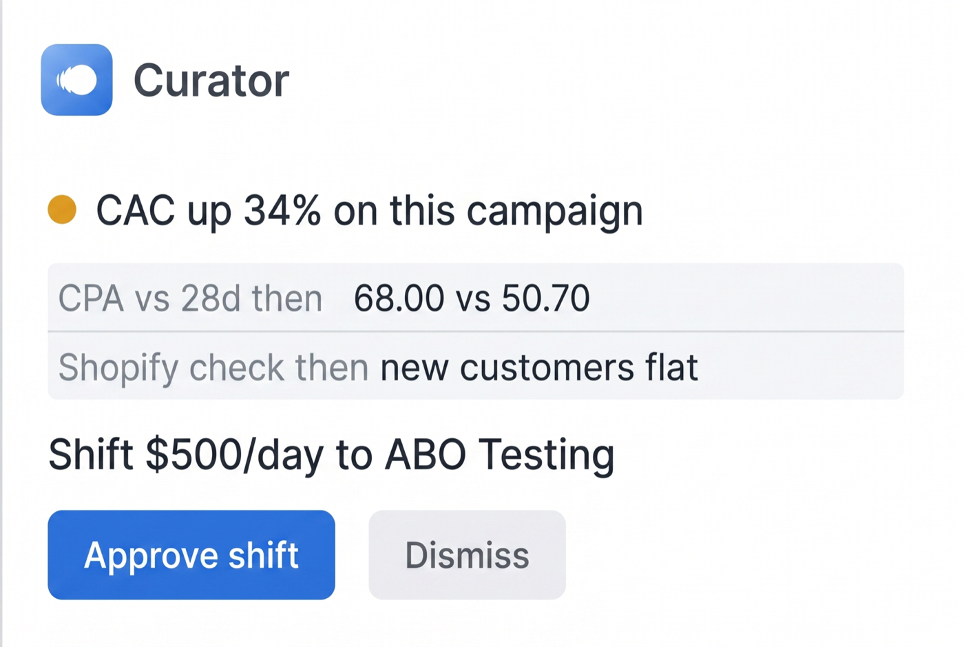 Browser Extension: a staged action awaiting your approval
