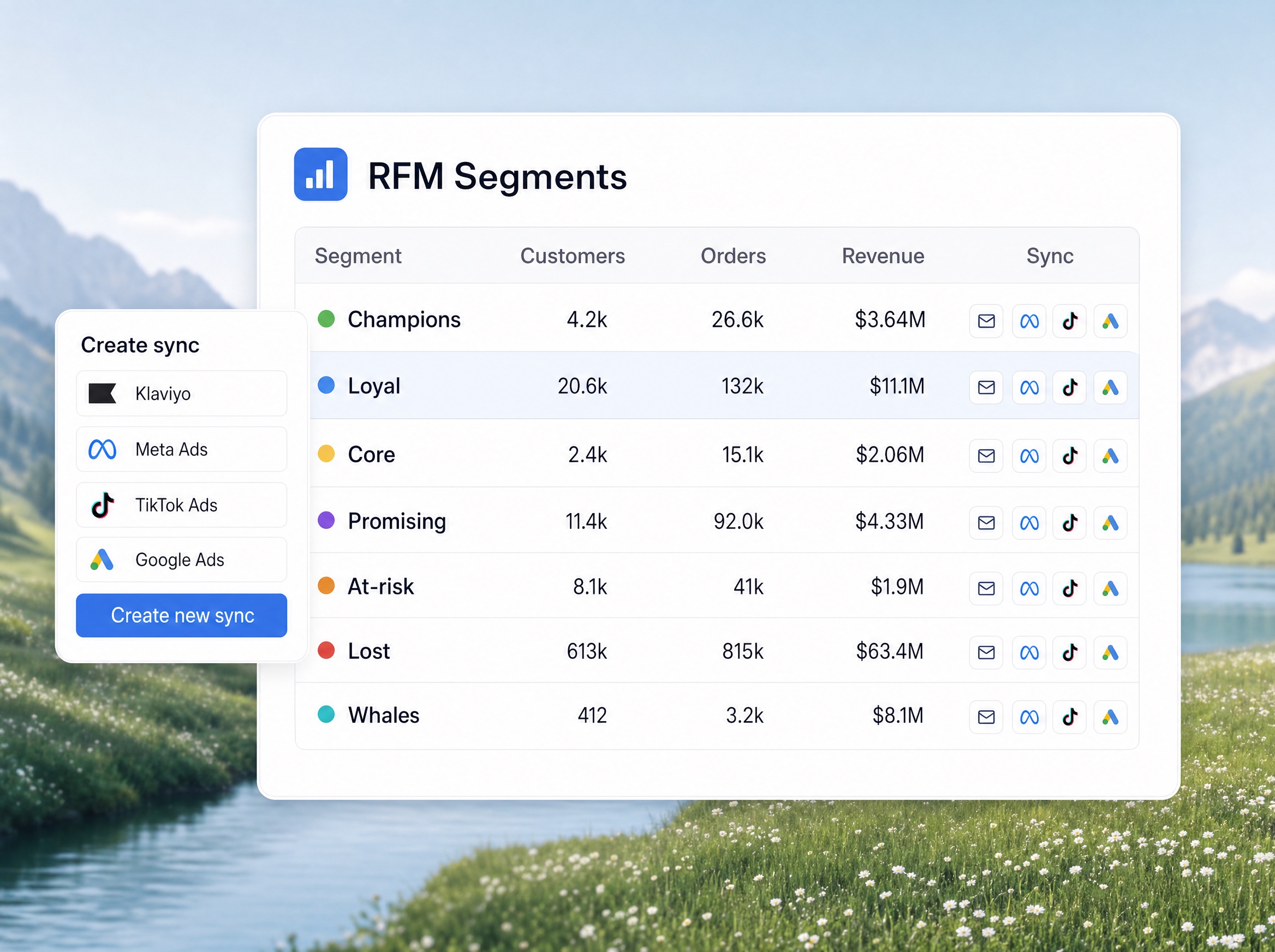 RFM segments